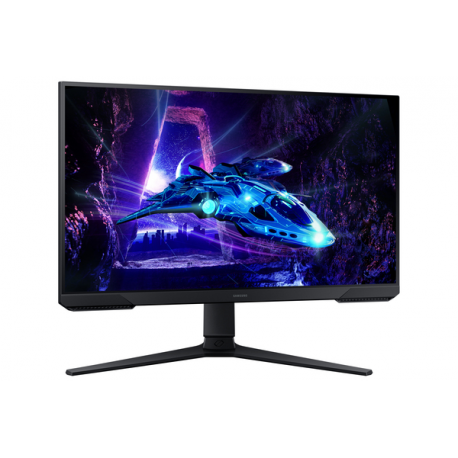 Samsung Odyssey G3 S24DG300EU - G30D Series - LED monitor - gaming - 24" - 1920 x 1080 Full HD (1080p) @ 180 Hz - VA - 250 cd / m² - 3000:1 - HDR10 - 1 ms - HDMI, DisplayPort - black - 18