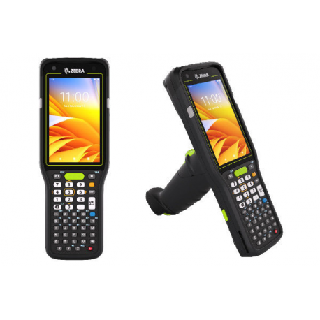 Zebra MC3400 - Data collection terminal - rugged - Android - 64 GB UFS card - 4" colour (800 x 480) - barcode reader - (2D imager) - USB host - microSD slot - Wi-Fi 6E, Bluetooth, NFC - 1