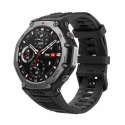 Amazfit T-Rex 3 - Smart watch with strap - liquid silicone - wrist size: 145-210 mm - display 1.5" - Bluetooth, Wi-Fi - 68.3 g - onyx