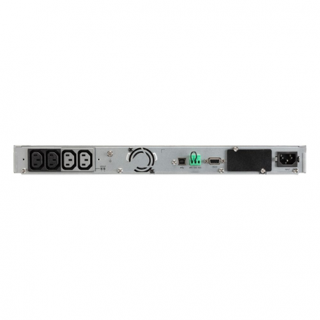 Eaton 5P 650iR - Gen 2 - UPS (rack-mountable) - AC 200 / 208 / 220 / 230 / 240 V - 520 Watt - 650 VA - 1-phase - 9 Ah - RS-232, USB - output connectors: 4 - 1U - 19" - black / silver - with Network Card-MS - 2