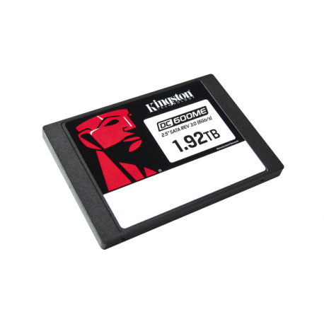 Kingston DC600ME - SSD - Mixed Use - encrypted - 1.92 TB - internal - 2.5" - SATA 6Gb / s - 256-bit AES - TCG Opal Encryption 2.0 - 1