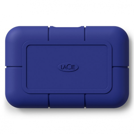 LaCie PRO5 STNA4000400 - SSD - 4 TB - rugged - external (portable) - Thunderbolt 5 (USB-C connector) - blue - with Seagate Rescue Data Recovery - 0