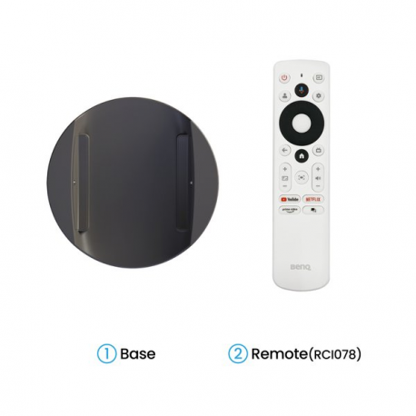 BenQ GV50 - DLP projector - laser - portable - 500 ANSI lumens - Full HD (1920 x 1080) - 16:9 - 1080p - 802.11ac wireless / Airplay - 4