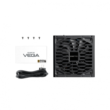 Chieftec VEGA Series PPG-750-S - Power supply (internal) - ATX12V 3.1 - 80 PLUS Gold - AC 100-240 V - 750 Watt - active PFC - 6