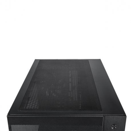 Chieftec Visio Air - Tower - ATX - windowed side panel (tempered glass) - no power supply (ATX) - black - USB / Audio - 14