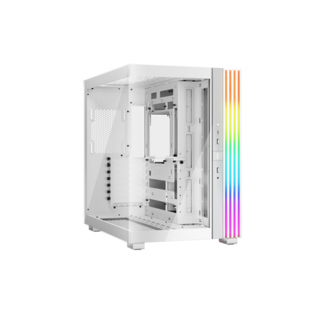 be quiet! Light Base 600 DX - Midi-tower - ATX - windowed side panel (glass) - no power supply (ATX / PS/2) - white - USB/Audio - 0