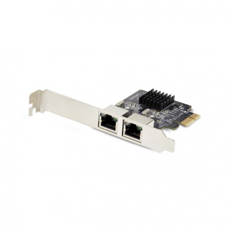StarTech.com 2-Port Gigabit PCIe Network Adapter Card, TAA Compliant - Network adapter - PCIe - Gigabit Ethernet x 2 - black - TAA Compliant - 0