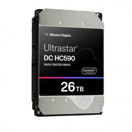 WD Ultrastar DC HC590 0F59373 - Hard drive - Data Centre - 24 TB - internal - 3.5" - SAS 12Gb/s - 7200 rpm - buffer: 512 MB - 2