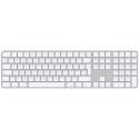 Apple Magic Keyboard with Touch ID and Numeric Keypad - Keyboard - USB-C - wireless - Bluetooth - Swedish - white keys
