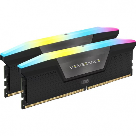 CORSAIR VENGEANCE RGB DDR5 96GB 2x48GB DDR5 6800 CL34-42-42-110 1.40V Intel XMP - BLACK - 0