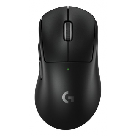 Logitech G PRO X SUPERLIGHT 2 DEX - Mouse - ergonomic - right-handed - optical - 5 buttons - wireless, wired - 2.4 GHz, USB - black - 1