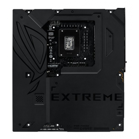ASUS ROG MAXIMUS Z890 EXTREME - Motherboard - ATX - LGA1851 Socket - Z890 Chipset - USB4, USB 3.2 Gen 1, USB-C 3.2 Gen2, USB 3.2 Gen 2 - Wi-Fi 7, Bluetooth, 10 Gigabit LAN - onboard graphics (CPU required) - HD Audio (8-channel) - 29