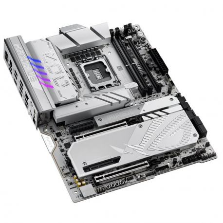 ASUS ROG MAXIMUS Z890 APEX - Motherboard - ATX - LGA1851 Socket - Z890 Chipset - USB4, USB-C 3.2 Gen 2x2, USB-C 3.2 Gen2, USB 3.2 Gen 1 - 5 Gigabit Ethernet, Wi-Fi 7, Bluetooth - onboard graphics (CPU required) - HD Audio (8-channel) - 2
