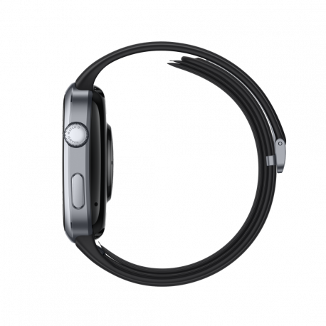 Huawei Watch D2 - Aluminium alloy - smart watch with strap - fluoroelastomer - wrist size: 161-210 mm - display 1.82" - Bluetooth, NFC - 40 g - black - 4