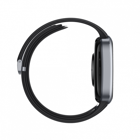 Huawei Watch D2 - Aluminium alloy - smart watch with strap - fluoroelastomer - wrist size: 161-210 mm - display 1.82" - Bluetooth, NFC - 40 g - black - 5