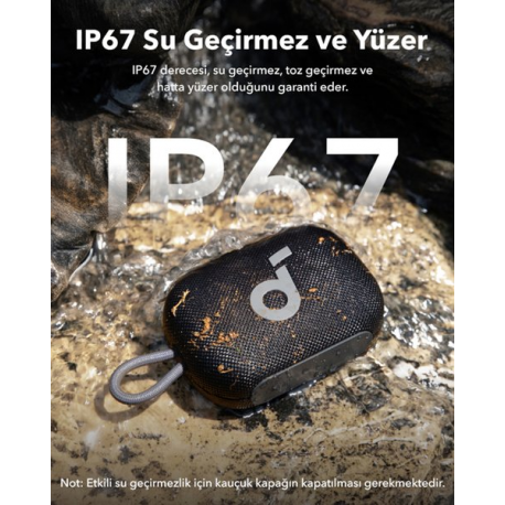 Soundcore Select 4 Go - Speaker - for portable use - wireless - Bluetooth - App-controlled - 5 Watt - black - 2