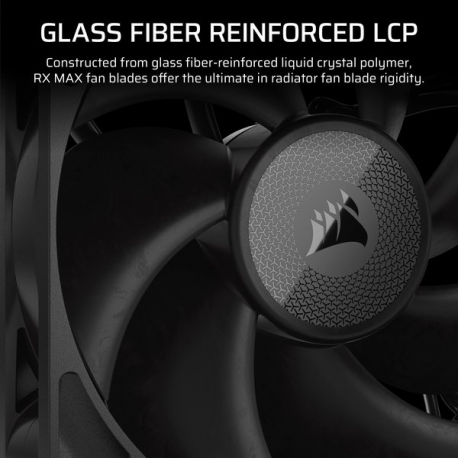 CORSAIR iCUE Link RX140 MAX Starter Kit - Case fan - 140 mm (pack of 2) - 7