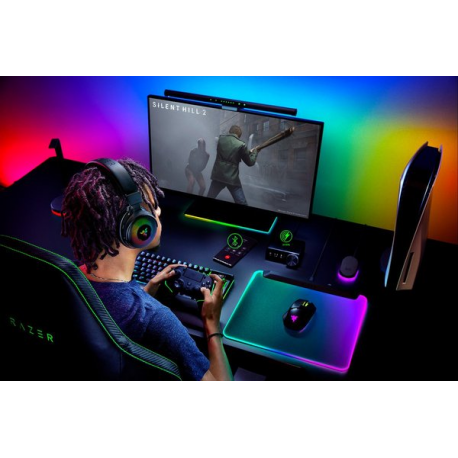 Razer Kraken V4 PRO - Headset - full size - Bluetooth / 2.4 GHz radio frequency - wireless, wired - USB-A, 3.5 mm jack - 4