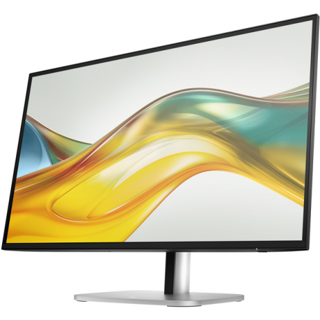 HP 527pq - Series 5 Pro - LED monitor - 27" - 2560 x 1440 QHD - IPS - 350 cd / m² - 1500:1 - 5 ms - HDMI, DisplayPort - jet black, black and silver (stand) - 2