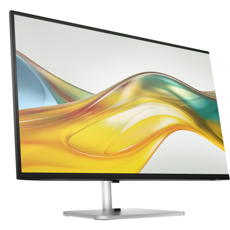 HP 527pq - Series 5 Pro - LED monitor - 27" - 2560 x 1440 QHD - IPS - 350 cd / m² - 1500:1 - 5 ms - HDMI, DisplayPort - jet black, black and silver (stand) - 3