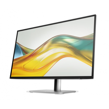 HP 527pq - Series 5 Pro - LED monitor - 27" - 2560 x 1440 QHD - IPS - 350 cd / m² - 1500:1 - 5 ms - HDMI, DisplayPort - jet black, black and silver (stand) - 10