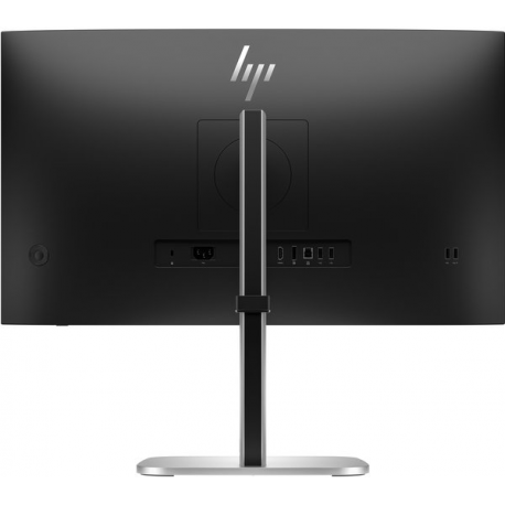 HP 527pq - Series 5 Pro - LED monitor - 27" - 2560 x 1440 QHD - IPS - 350 cd / m² - 1500:1 - 5 ms - HDMI, DisplayPort - jet black, black and silver (stand) - 12