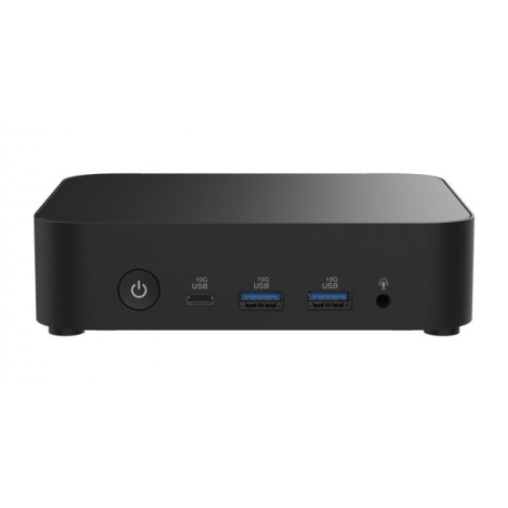 ASUS NUC 14 Essential Kit RNUC14MNK3500002 - Barebone - mini PC 1 x N-series N355 / up to 3.9 GHz - RAM 0 GB - UHD Graphics - IEEE 802.11ax (Wi-Fi 6E), Gigabit Ethernet, 2.5 Gigabit Ethernet, Bluetooth 5.3 - black - 0