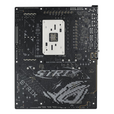 ASUS ROG STRIX X870E-E GAMING WIFI - Motherboard - ATX - Socket AM5 - AMD X870E Chipset - USB4, USB-C 3.2 Gen 2x2, USB-C 3.2 Gen2, USB 3.2 Gen 2, USB 3.2 Gen 1 - Wi-Fi 7, 5 Gigabit Ethernet, Bluetooth - onboard graphics (CPU required) - HD Audio (8-channel) - 6