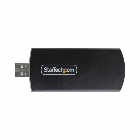 StarTech.com Wi-Fi 6E USB Adapter / Dongle, For Desktop / Laptop PC, Wireless NIC w / Foldable Antenna, WiFi Adapter Supports 802.11 b / g / n / ac / ax, 2.4 / 5 / 6 GHz Network Compatible - Network adapter - USB 3.0 - Wi-Fi 6E - black - 6