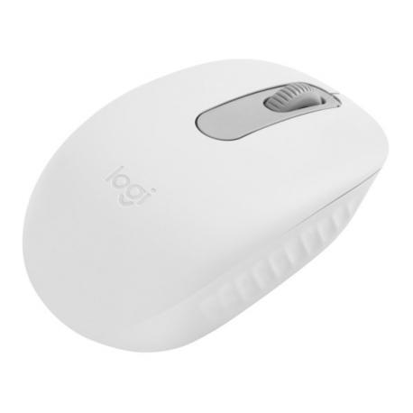 Logitech M196 - Mouse - right and left-handed - optical - 3 buttons - wireless - Bluetooth - off white - 1