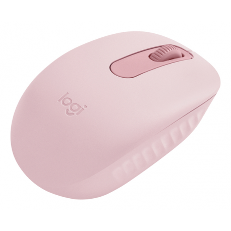 Logitech M196 - Mouse - right and left-handed - optical - 3 buttons - wireless - Bluetooth - rose - 1