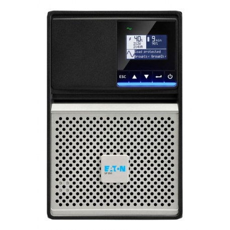 Eaton 5P 850i - Gen 2 - UPS - tower - AC 200 / 208 / 220 / 230 / 240 V - 680 Watt - 850 VA - 1-phase - 7 Ah - RS-232, USB - output connectors: 6 - black / silver - 0