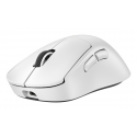 Logitech G PRO X SUPERLIGHT 2 DEX - Mouse - ergonomic - gaming - right-handed - optical - 5 buttons - wireless, wired - 2.4 GHz, USB - white