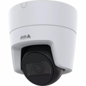 AXIS M3128-LVE - Network surveillance camera - PTZ - turret - outdoor, indoor - vandal / weatherproof - colour (Day&Night) - 8 MP - 3840 x 2160 - 4K - M12 mount - fixed iris - audio - LAN 10/100 - H.265, H.264, MJPEG - PoE Class 3 - TAA Compliant