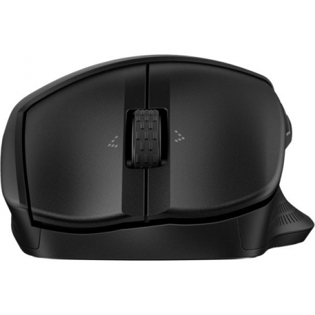 HP 685 Comfort - Mouse - dual mode - 7 buttons - wireless - Bluetooth - USB wireless receiver - black - Smart Buy - 0