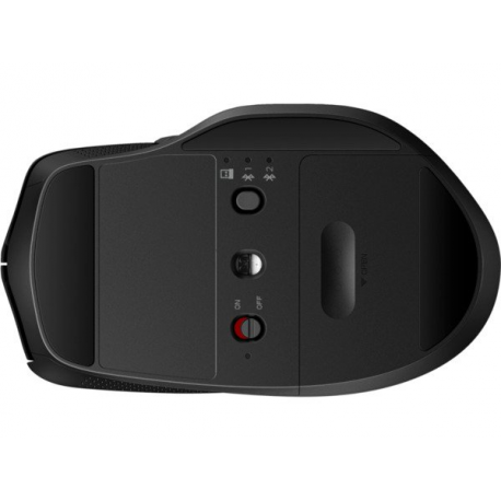 HP 685 Comfort - Mouse - dual mode - 7 buttons - wireless - Bluetooth - USB wireless receiver - black - Smart Buy - 2