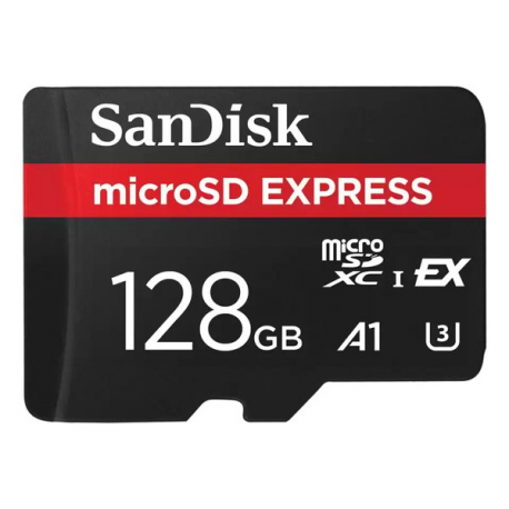 SanDisk Express - Flash memory card - 128 GB - microSDXC UHS-I - 0
