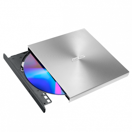 ASUS ZenDrive U8M SDRW-08U8M-U - Disk drive - DVD±RW (±R DL) - 8x / 8x - USB-C - external - silver - 4