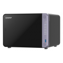 QNAP TS-632X-4G - NAS server - 6 bays - SATA 6Gb/s - RAID JBOD, 0, 1, 5, 6, 10, 50, 60 - RAM 4 GB - Gigabit Ethernet / 2.5 Gigabit Ethernet / 10 Gigabit Ethernet - iSCSI support