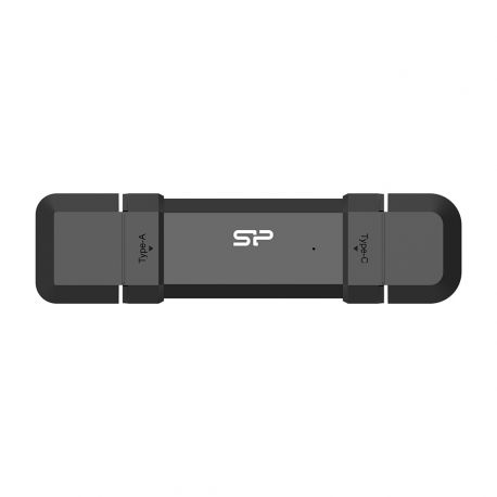 Silicon Power Marvel Xtreme DS72 - USB flash drive - 500 GB - USB 3.1 Gen 2  /  USB-C 3.2 Gen 2 - black - 0