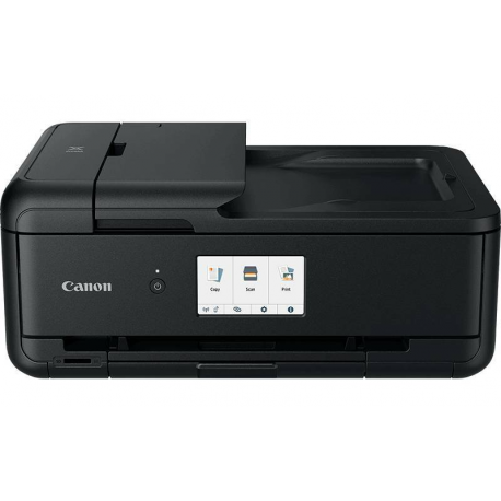 Canon PIXMA TS9550A - Multifunction printer - colour - ink-jet - A4 (210 x 297 mm), Legal (216 x 356 mm) (original) - A3 (media) - up to 15 ipm (printing) - 200 sheets - USB 2.0, LAN, Wi-Fi(n) - black - 2