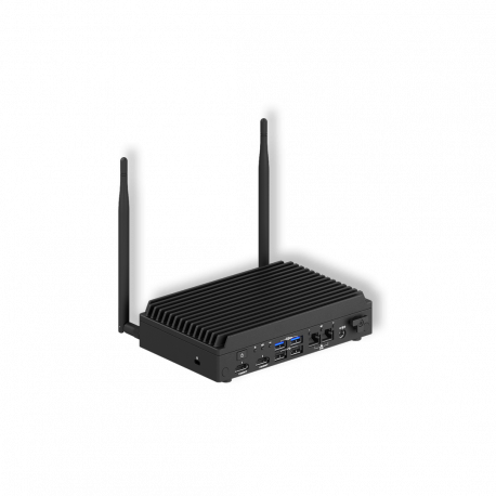 ASUS NUC 13 Rugged Tall BNUC13BRFA400B02I - Barebone - SFF 1 x Atom x7 x7425E  /  up to 3.4 GHz - RAM 0 GB - SSD - eMMC 64 GB - UHD Graphics - 2.5 Gigabit Ethernet, Gigabit Ethernet, IEEE 802.11ax (Wi-Fi 6E), Bluetooth 5.2 - black - 6