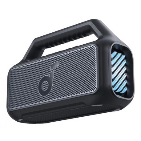 Soundcore Boom 2 - Speaker - for portable use - 2.1-channel - wireless - Bluetooth - App-controlled - 60 Watt - 2-way - black - 0
