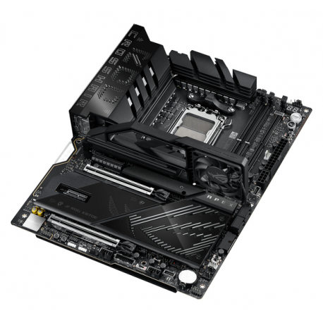 ASUS ROG CROSSHAIR X870E APEX - Motherboard - ATX - Socket AM5 - AMD X870E Chipset - USB4, USB-C 3.2 Gen2, USB 3.2 Gen 2, USB 3.2 Gen 1, USB-C 3.2 Gen 2x2 - Wi-Fi 7, Bluetooth, 5 Gigabit Ethernet - onboard graphics (CPU required) - HD Audio (8-channel) - 18