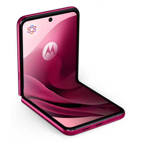 Motorola RAZR 60 Ultra - 5G smartphone - dual-SIM - RAM 16 GB  /  Internal Memory 512 GB - pOLED display - 7" - 2992 x 1224 pixels (165 Hz) - 2x rear cameras 50 MP, 50 MP - front camera 50 MP - pantone cabaret - 8