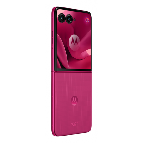 Motorola RAZR 60 Ultra - 5G smartphone - dual-SIM - RAM 16 GB  /  Internal Memory 512 GB - pOLED display - 7" - 2992 x 1224 pixels (165 Hz) - 2x rear cameras 50 MP, 50 MP - front camera 50 MP - pantone cabaret - 24