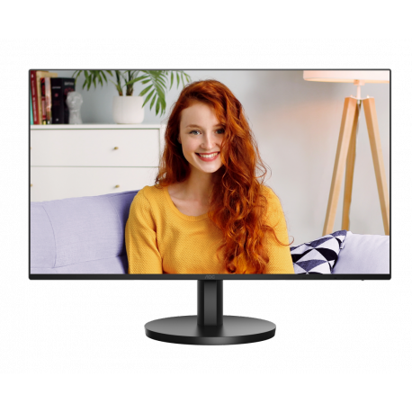 AOC Basic-line 24B3HA2 - LED monitor - 24" (23.8" viewable) - 1920 x 1080 Full HD (1080p) @ 100 Hz - IPS - 250 cd / m² - 1 ms - HDMI, VGA - speakers - black - 3