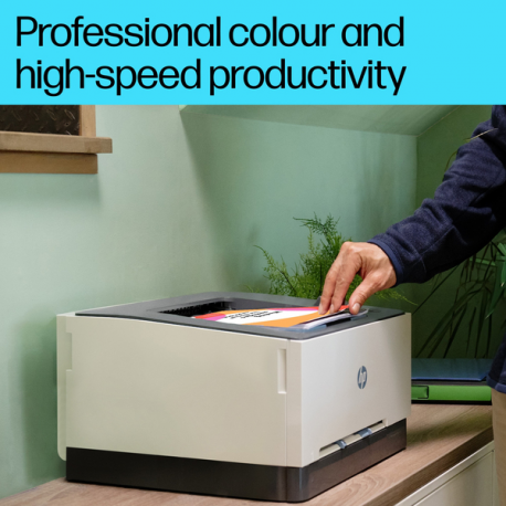 HP Color LaserJet Pro 3202dn - Printer - colour - Duplex - laser - A4 / Legal - 600 x 600 dpi - up to 25 ppm (mono) / up to 25 ppm (colour) - capacity: 251 sheets - USB 2.0, Gigabit LAN - 7