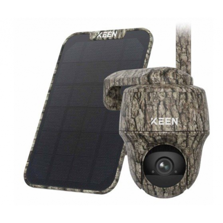 Reolink Go Series Ranger PT - Network surveillance camera - pan  /  tilt - turret - outdoor - waterproof - colour (Day&Night) - 3840 x 2160 - 4K - audio - wireless - 4G, 3G, LTE, WCDMA - H.265, H.264 - with Reolink Solar Panel - 1