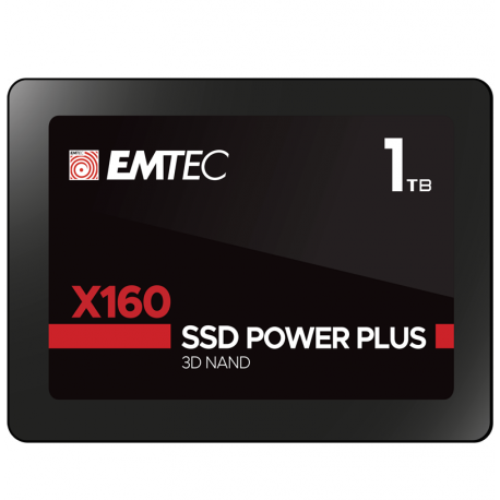 EMTEC - SSD - 1 TB - bulk pack - internal - 2.5" (in 2.5" carrier) - SATA 6Gb / s (pack of 100) - 0